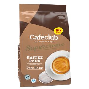 Caféclub Supercreme Koffiepads Dark Roast - 56 pads