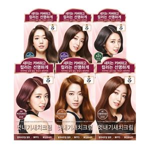 Ryo Hair Bright Color Hair Dye Cream - 1set - 6C Chocolate Brown