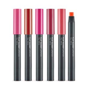 THE FACE SHOP Flat Glossy Lipstick - No.OR01 Punch Orange
