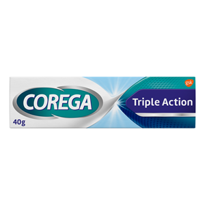 Corega Triple Action Kleefcrème voor het kunstgebit