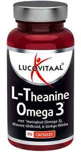 Lucovitaal L-theanine omega 3 270 capsules