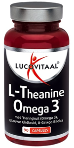 Lucovitaal L-theanine omega 3 630 Capsules
