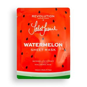 REVOLUTION SKINCARE x Jake Jamie Watermelon Printed Hydrating Sheet Mask Tuchmaske