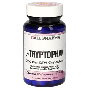 gallpharmagmbh L-Tryptophan 250 mg GPH (60 Capsules) - Gall Pharma GmbH