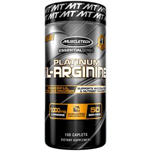 MuscleTech Essential Series Platinum 100% L-Arginine (100 Kapseln)