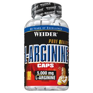 Weider L-Arginine (100 caps) capsules Neutral aminozuren L-arginine