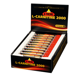 Inkospor X-TREME L-Carnitine 2000 (20x25ml)  vloeistof metabolisme L-carnitine