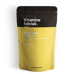 Vitaminefabriek Melatonine 0,29 mg - 360 tabletten - .nl