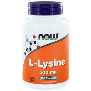 NOW L-Lysine 500mg Capsules