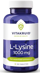Vitakruid L-Lysine 1000mg Tabletten