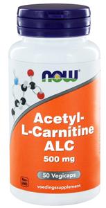 Acetyl-L-Carnitin 500 mg (50 Veggie Caps) - Now Foods