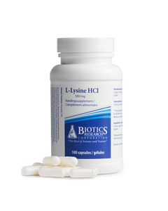 Biotics L-Lysine HCI 500mg Tabletten