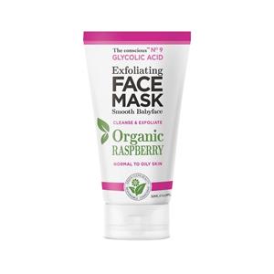 The Conscious™ GLYCOLIC ACID exfoliating face mask organic raspberry 50 ml
