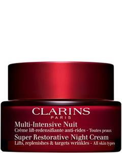 Clarins Damen Gesichtspflege Multi-Intensive Super Restorative Night Cream All Skins