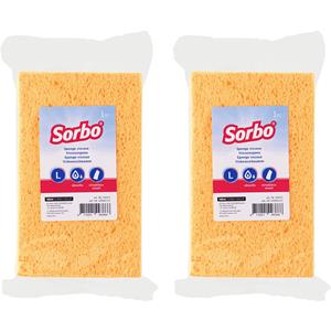 Sorbo 2x Huishoud Producten Afwas/schoonmaaksponsjes 16 Cm ponzen