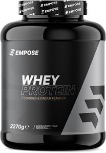 Empose Nutrition Whey Protein - Eiwit Poeder - Cookies&Cream - 2270 gram