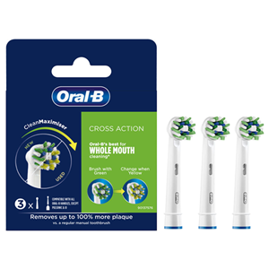 Oral-B Cross Action 3 stuks - CleanMaximiser opzetborstels