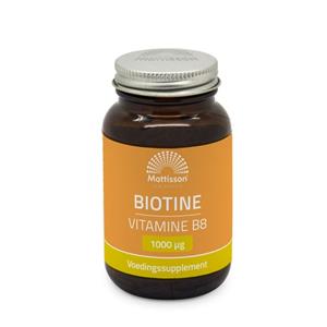 Mattisson HealthStyle Biotine - Vitamne B8 - 1000mcg