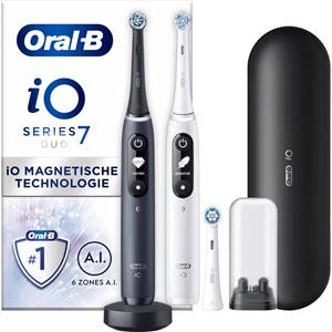 Oral-B Elektrische Tandenborstel iO 7 Duo Black/White 1 set