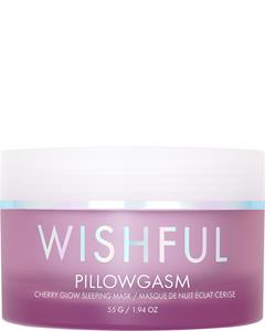 Wishful - Pillowgasm Cherry Glow Sleep Mask - Nachtmaske - -pillowgasm Cherry Glow Sleep Mask 55g