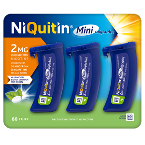 Niquitin Minizuigtabletten Mint 2.0mg