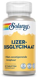 Solaray IJzerbisglycinaat Tabletten