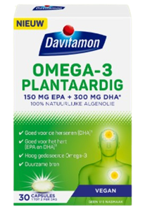 Davitamon Omega-3 plantaardig 30 capsules