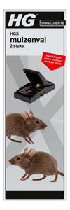 HG Muizenval - tegen muizen - 2 stuks