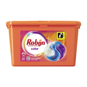 Robijn Wascapsules 3-in-1 Color 15 stuks