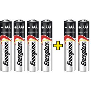 Energizer AAA batterij (potlood) Max 4+2 Alkaline 1.5 V 6 stuk(s)