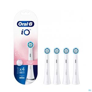 Oral-B iO Gentle Care Opzetborstels - Wit - 4 Stuks