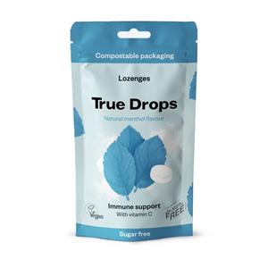 True drops Keelpastilles menthol 70gr