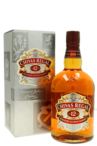 Chivas Regal 12 Years + GB 1ltr Blended Whisky