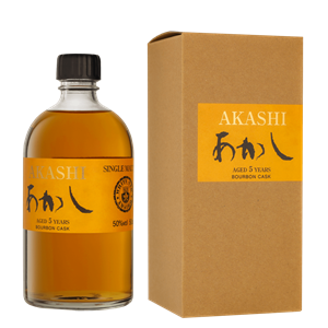 Akashi 5 Years Bourbon Barrel + GB 50cl Single Malt Whisky