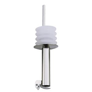 huismerk 5 PC'S glazen fles stopper RVS olie stopper silicone stop witte hoed automatische dop