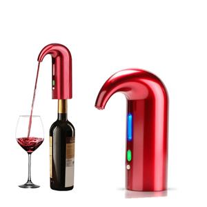 huismerk Rode wijn USB oplaadbare quick decanter intelligente wijn karaf kleur: rood