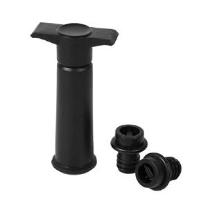 huismerk Rode wijn vacuümpomp luchtverfrisser siliconen wijn stopper set specificatie: Black Pump 2 stoppers (OPP Bag)