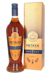 Metaxa 7* 1ltr Brandy + Giftbox