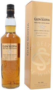 Glen Scotia 18 Years 70cl Single Malt Whisky + Giftbox