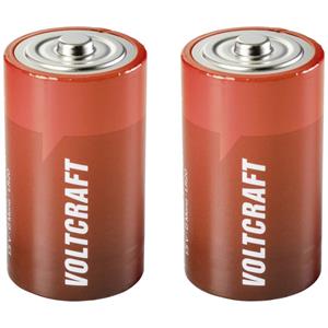 VOLTCRAFT D batterij (mono)  LR20 Alkaline 1.5 V 18000 mAh 2 stuk(s)
