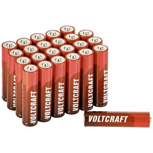 VOLTCRAFT AAA batterij (potlood) LR03 Alkaline 1.5 V 24 stuk(s)