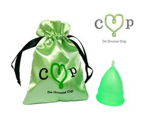 De Groene Cup Model III: One size Fits All (medium) – menstruatiecup