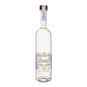 Belvedere Organic Blackberry & Zitronegras 1ltr - Brombeere Wodka mit Geschmack