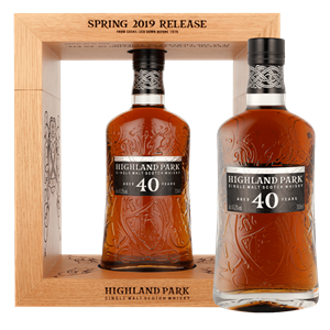 Highland Park 40 Years 2019 + GB 70cl Single Malt Whisky
