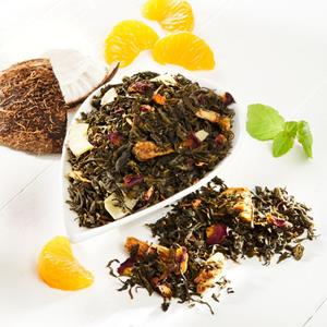Schrader Grüner Tee Mandarine-Kokos