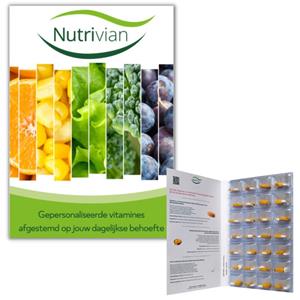 Nutrivian Gezonde Weerstand - 4 weekse kuur met gepersonaliseerde vitamines
