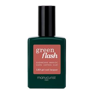 Manucurist - Nagellack Green Flash – Semi-permanenter Nagellack - -green Flash - Bois De Rose 15ml