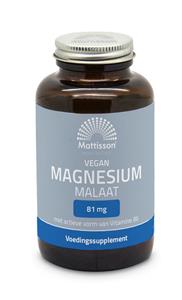 Mattisson HealthStyle Vegan Magnesium Malaat 81mg Capsules