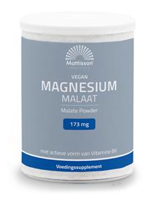 Mattisson HealthStyle Vegan Magnesium Malaat 173mg Poeder