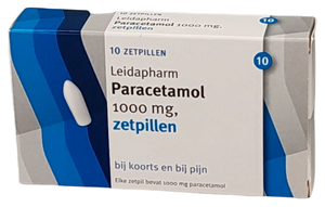 Leidapharm Paracetamol Zetpil 1000mg